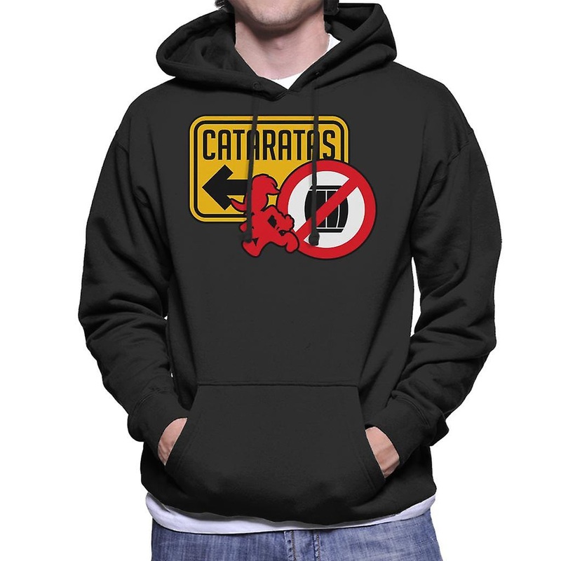 Woody Woodpecker Cataratas Men's Hooded Sweatshirt